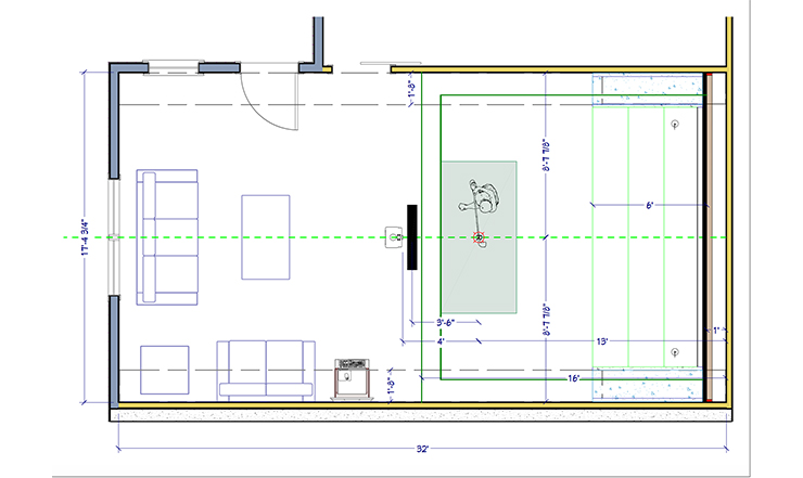 golf simulator plans