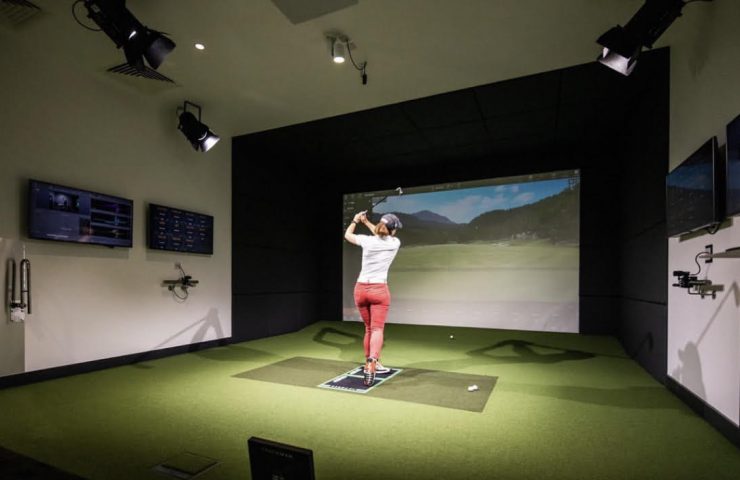 TrackMan with GASP force plates and multiple displays