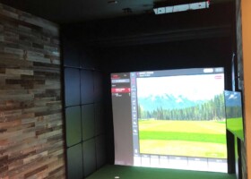 Garage conversion - Uneekor Eye XO with signature D2G Pads - New York Garage conversion - Uneekor Eye XO with signature D2G Pads - New York