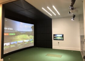 TrackMan with curved screen and “One-Touch” Automation - New York TrackMan with curved screen and “One-Touch” Automation - New York