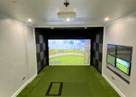 Custom velvet padding with multiple displays and "One Touch" automation - Maryland Custom velvet padding with multiple displays and "One Touch" automation - Maryland