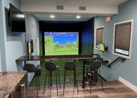 The perfect addition to an office space. The room features Foresight GC Quad, multiple displays and one-touch automation. - New Jersey