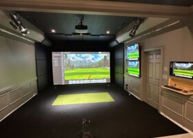 Play 100’s of courses while watching live streaming Apple TV on multiple fully integrated displays - Alabama Play 100’s of courses while watching live streaming Apple TV on multiple fully integrated displays - Alabama