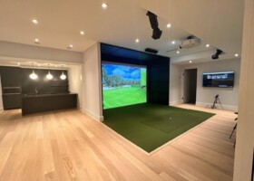This space with meticulously designed for a new home. Designed for player improvement with ball, club and high speed video analysis - New York This space with meticulously designed for a new home. Designed for player improvement with ball, club and high speed video analysis - New York