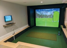 Recessed basement with ForeSight GCQuad and custom netting - New York Recessed basement with ForeSight GCQuad and custom netting - New York