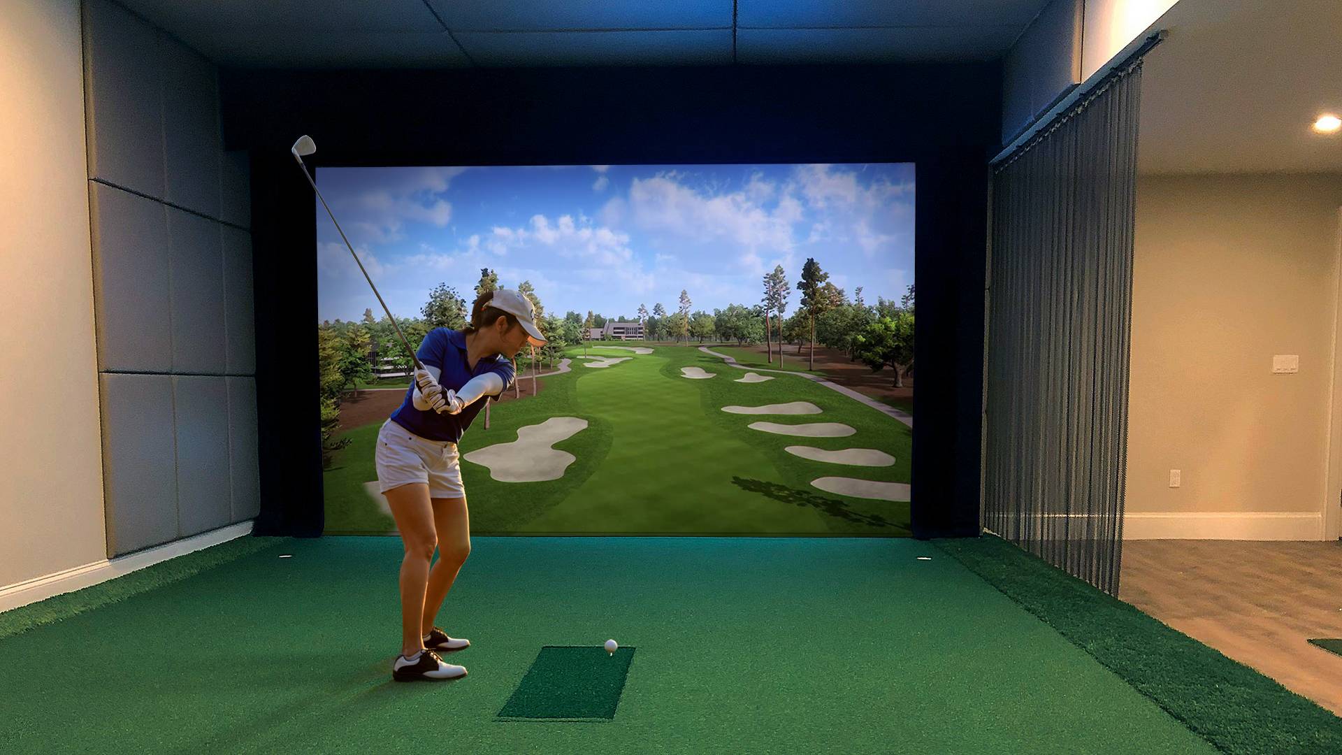 golf simulation design