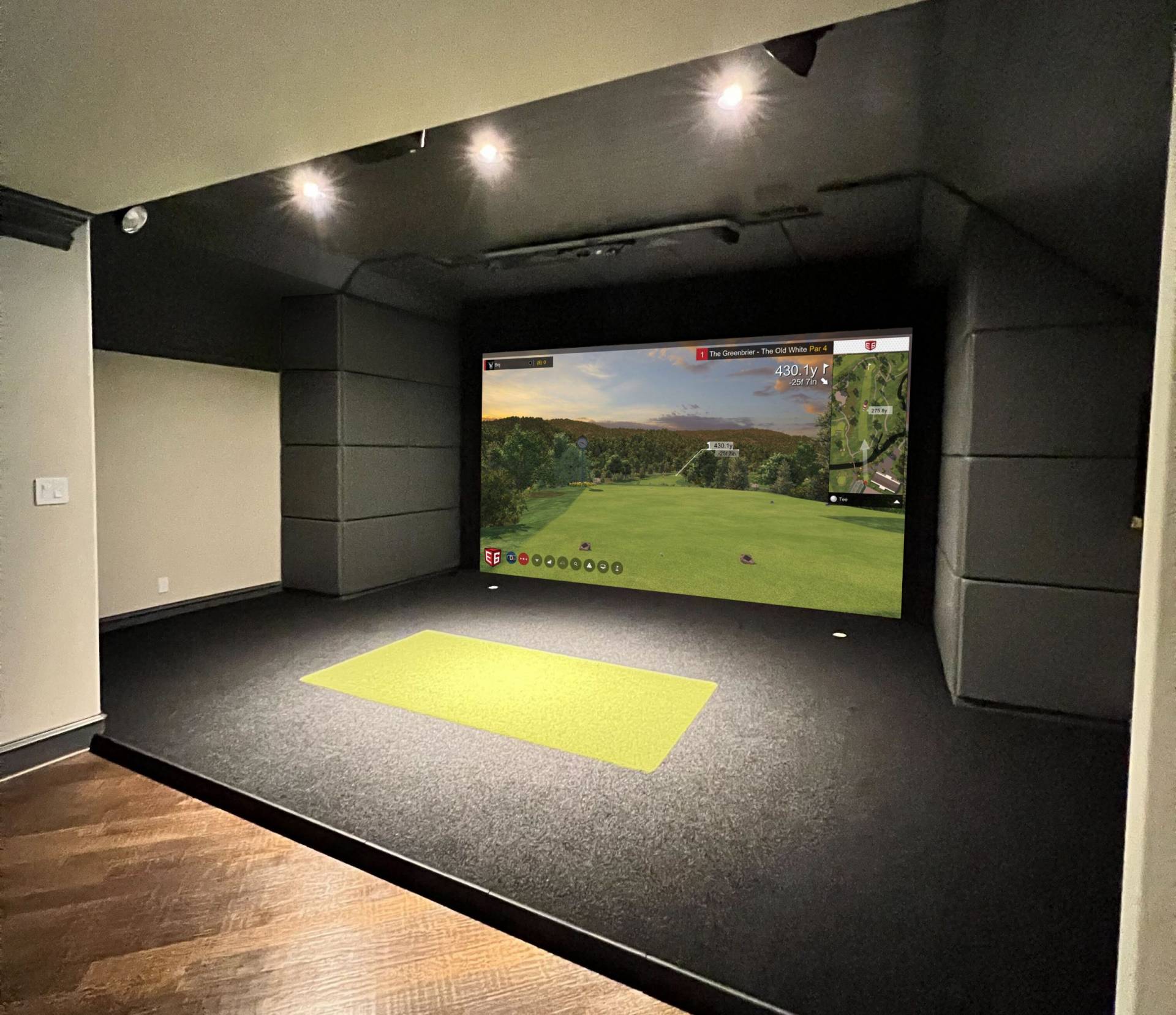 custom golf simulator
