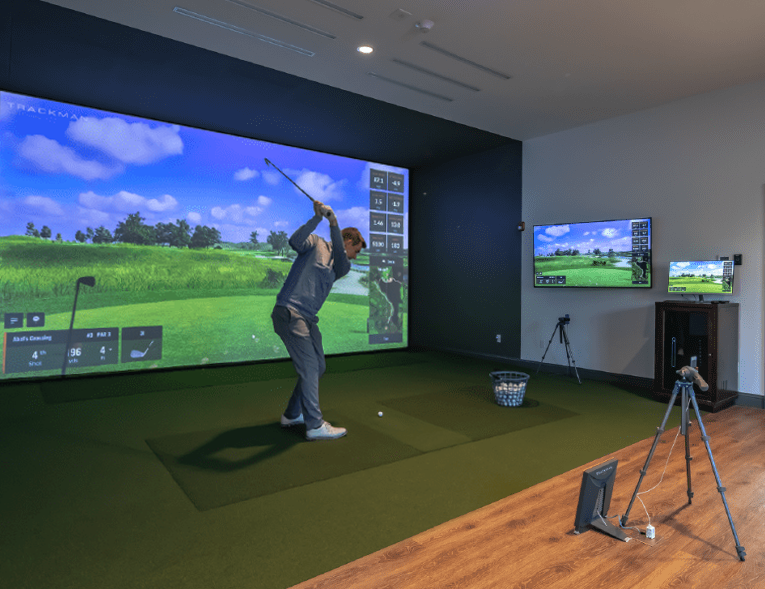 custom golf simulator